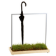Illustration for article titled Umbrella Stand Uses Runoff to Water Plants